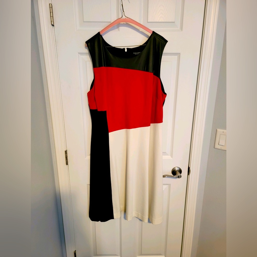 Prabal Gurung For Lane Bryant Color Block Dress, … - image 1